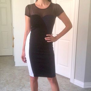 French Connection cocktail bodycon dress